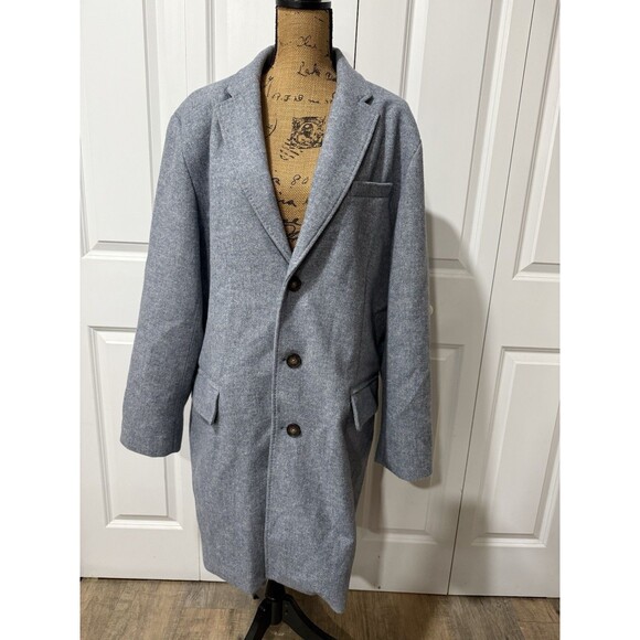 Mens Stafford Wool Blend Coat XL - Picture 1 of 11